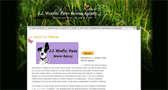 Desktop Screenshot of jjwoofinpaws.com